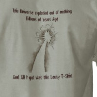 Big Bang Theory Evolution Funny Science T-shirt