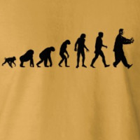 Human Evolution Tai Chi T-shirt