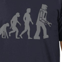 Robot Evolution - Our new Robot Overlords T-shirt
